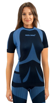 Koszulka Sesto Senso 1497/18 kr/r Thermoactive Women S-XL blue heaven