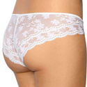 LAGERTA BRIEF Figi z koronką, biel