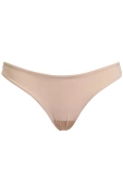 Koronkowe figi z ozdobnym tyłem Allure 2685, cipria/beżowy