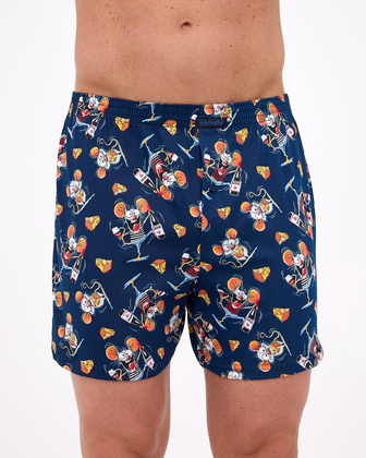 Bokserki Cornette Classic 011/176 Mouse 3XL-5XL multicolor