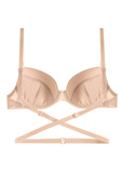 Biustonosz push-up Mefemi Lena 02 beżowy