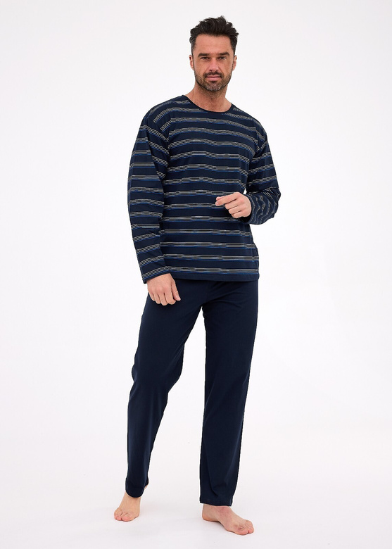 Piżama Cornette Various 138/55 dł/r 3XL-5XL męska granatowy