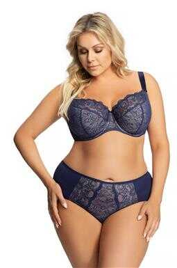 Biustonosz Blanca K357 Granatowy