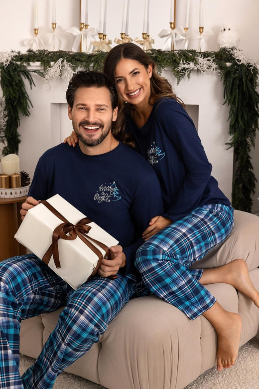 Piżama Regina 507 dł/r 2XL męska beżowy