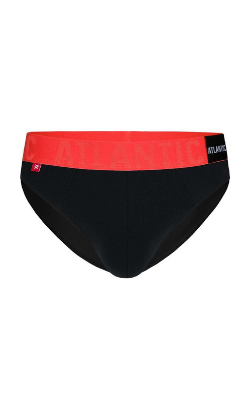 Slipy Atlantic MP-1566/23 S-2XL czarny-niebieski