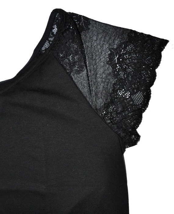 Piżama De Lafense 625 Dagmara kr/r S-2XL czerwony