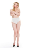 Figi Julimex Opal Panty S-3XL beżowy