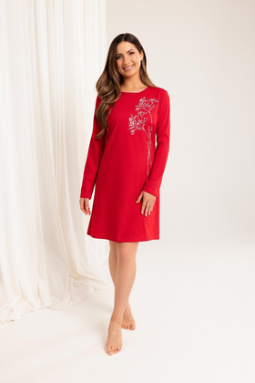 Koszula Regina 160 dł/r 2XL-3XL Z25/26 damska czerwony