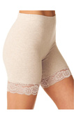 Szorty/Reformy Key Hot Touch LXU 729 1 z koronką S-XL beżowy ciemny