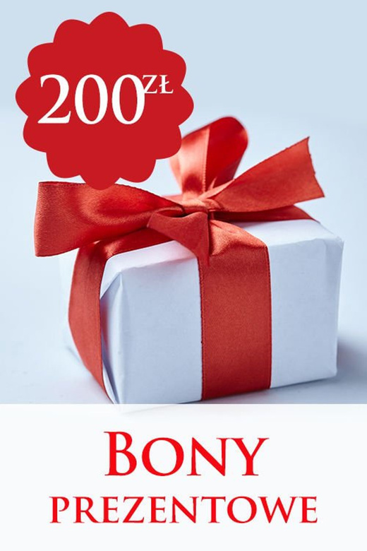 BON PODARUNKOWY O WARTOŚCI 200 zł