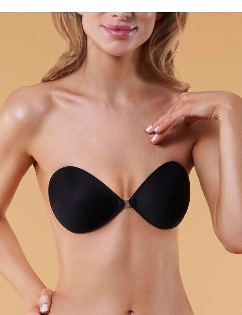 Biustonosz Julimex BS 02 samonośny Push Up czarny