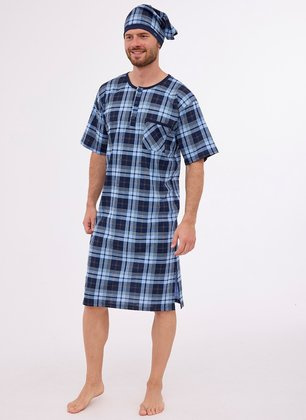 Koszula Cornette 109/28 S-2XL męska granatowy