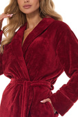 Szlafrok L&L 2413 Camelia długi M-2XL damski angora