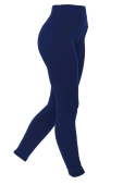 Klasyczne legginsy wysoki stan RDL1000-018, granatowe