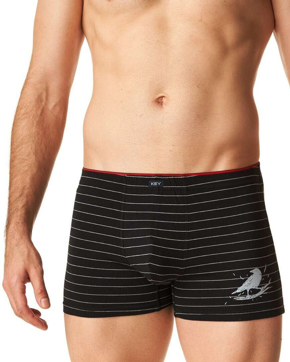 Bokserki Key MXH 400 B24 M-2XL szary