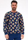 Piżama Cornette 457/299 Teddy 6 dł/r Christmas 3XL-5XL granatowy