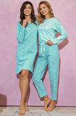 Piżama Taro Abi 3217 dł/r S-XL Z25 turkusowy