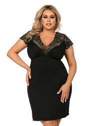 Koszula Donna Tess Plus 3XL-6XL czarny