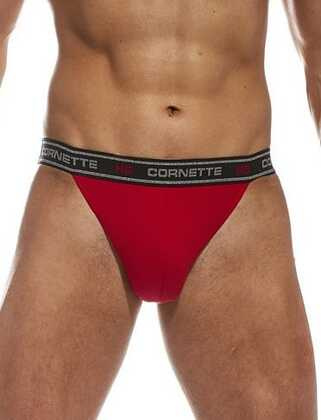 Stringi Cornette 502 High Emotion M-2XL czerwony