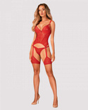 Gorset Obsessive Belovya Corset czerwony