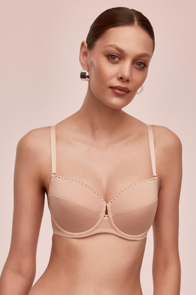 Biustonosz usztywniany Alles Elena II U naturalny 02