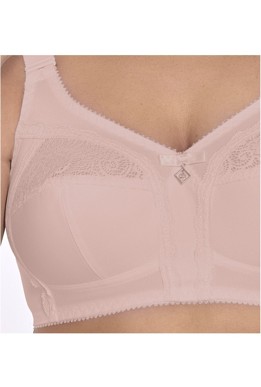 Biustonosz soft bez fiszbin Viki Irena 585 70-95 porcelanowa róża