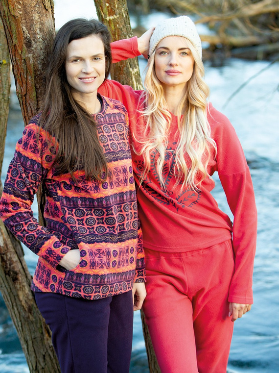 Piżama Key LHS 254 B23 S-XL koralowy