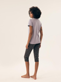 Piżama Henderson Ladies 42658 Naturaleza kr/r S-2XL lavender