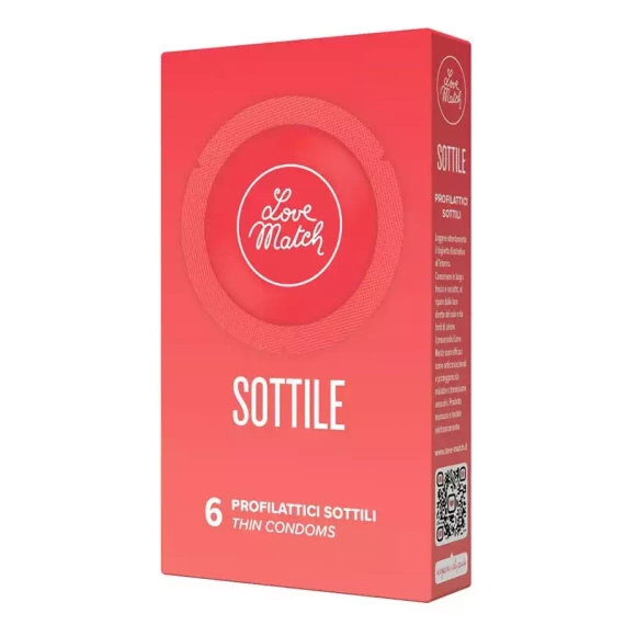Prezerwatywy Sottile ekstra cienkie delikatne 6szt
