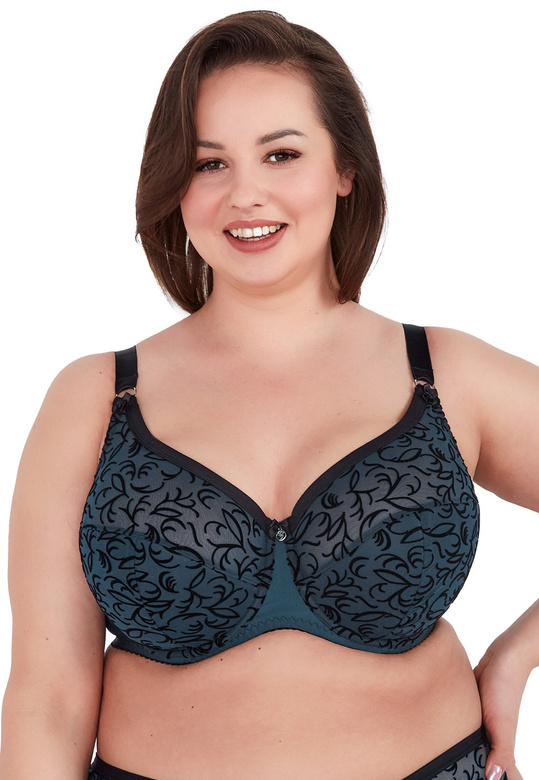 Biustonosz semi soft Gaia BSM 1213 Adaline Maxi turkusowy