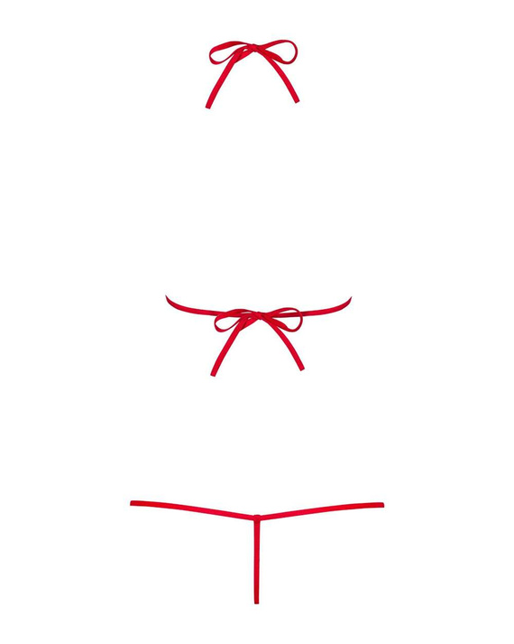 Body Obsessive Luiza Teddy S-XL czarny