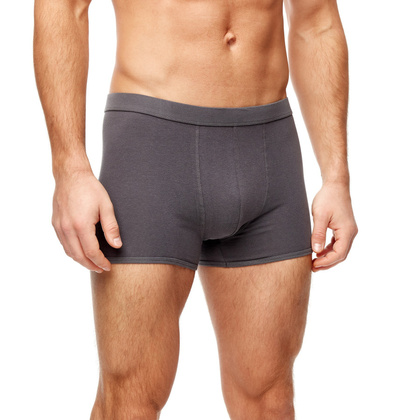 Bokserki Noviti BB007 Gładkie M-2XL grafitowy