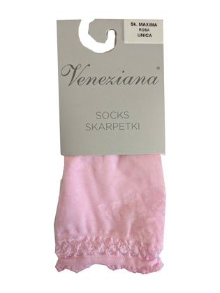 Skarpetki Veneziana Maxima rosa