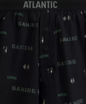 Bokserki Atlantic 2MBX-084/25 A'2 S-2XL czarny-khaki