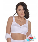 Biustonosz soft bez fiszbin Viki Irena 585 100-105 biały