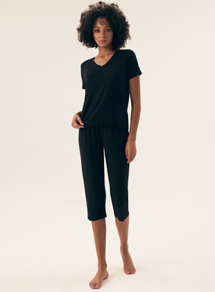 Piżama Henderson Ladies 43023 kr/r Noves 2 S-3XL black