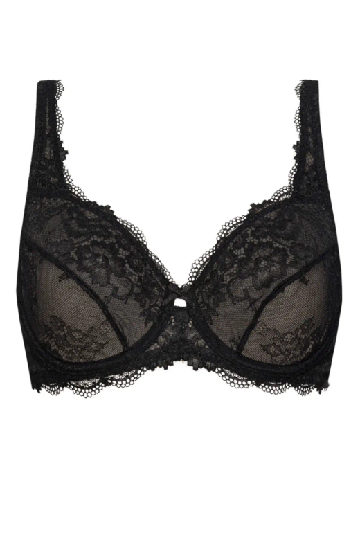 Biustonosz Miękki Koronkowy Wonderlace 2442, nero/czerń