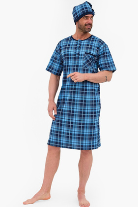 Koszula Cornette 110/35 dł/r 3XL-5XL męska granatowy