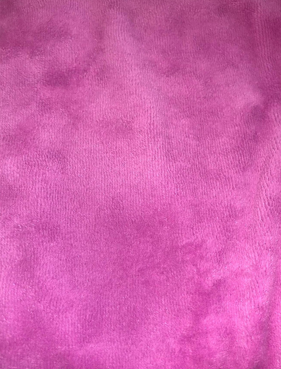 Szlafrok De Lafense 431 Welur zamek M-4XL damski melanż jasny