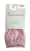 Skarpetki Veneziana Fiorella bianco