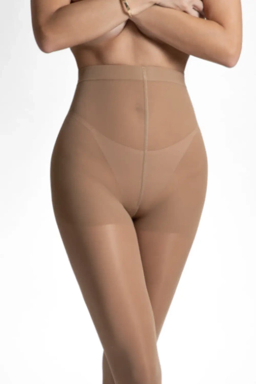 Rajstopy poprawiające krążenie Fly Tights 50 DEN, beżowe
