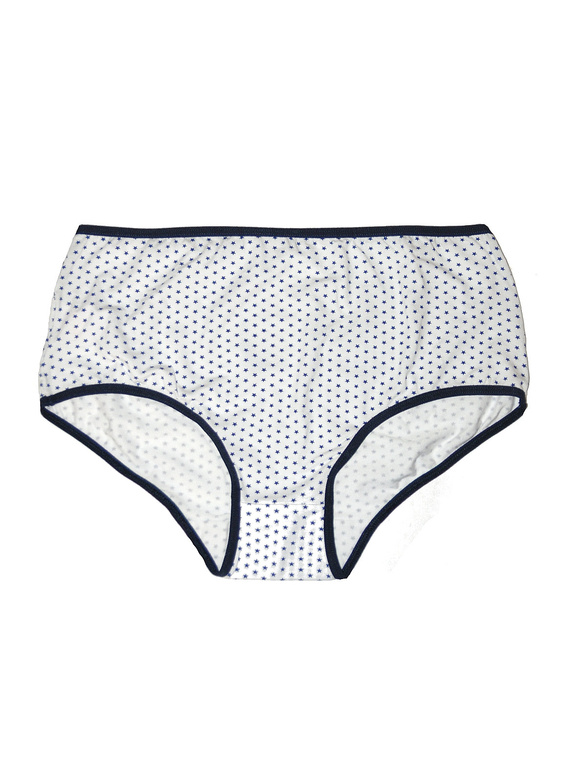 Figi De Lafanse Sara 018 S-2XL granatowy-kropki