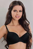 Biustonosz push-up Lupoline 139 czarny