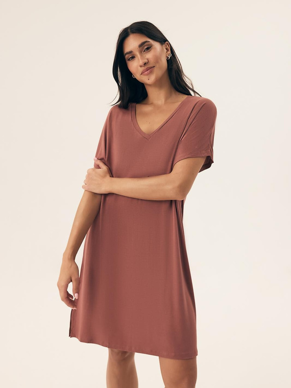 Koszula Henderson Ladies 43041 kr/r Noves S-2XL mauve