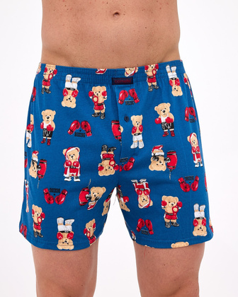 Bokserki Cornette Classic 011/179 Boxer 3XL-5XL jeans