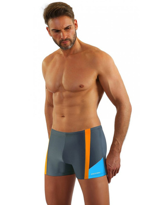 Bokserki kąpielowe Sesto Senso art.379 Maxi 3XL-4XL grafitowy