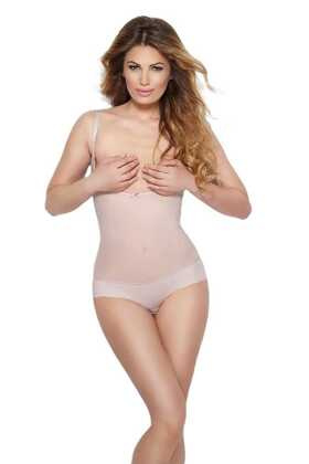 Body Mitex Glam Body String XS-3XL powder pink/odc.różowego