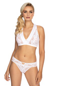 Figi Gizela Tango koronka, polskie, białe