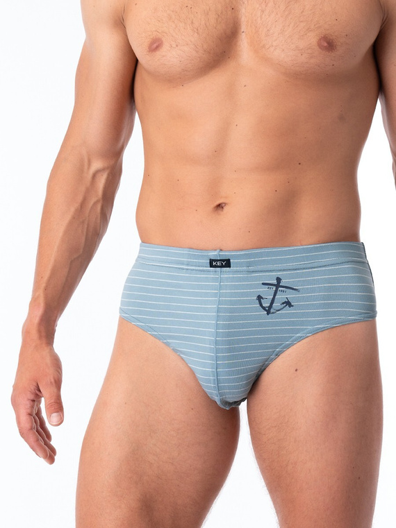 Slipy Key MPP 251 B25 A'2 M-2XL szary-granatowy