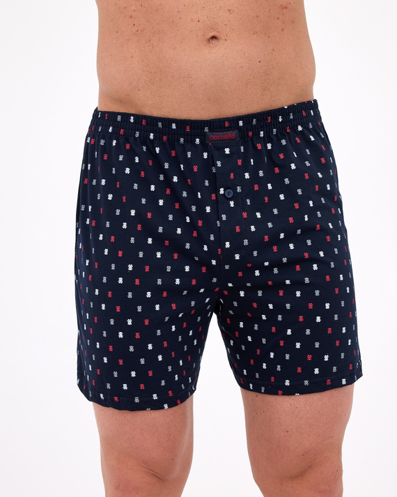 Bokserki Cornette Comfort 002/330 S-2XL granatowy